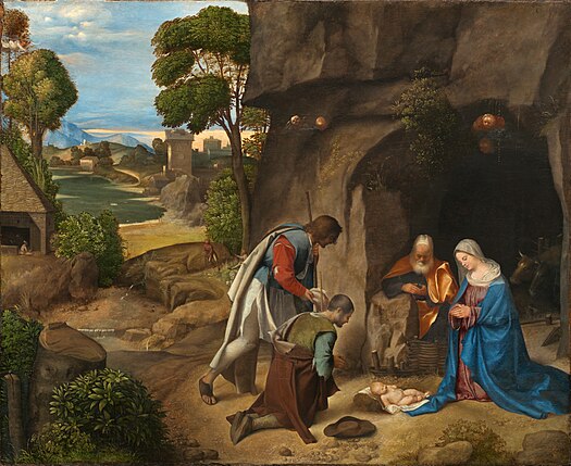 giorgione adoration of the shepherds national gallery of art